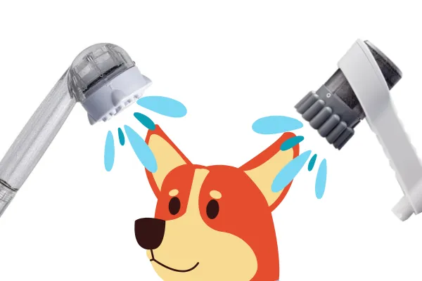 犬用シャワーヘッドのミラブル
